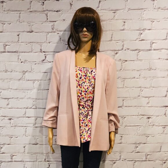KATE SPADE - "Iris" Heart Print Silk Blouse Valentines Day - Picture 9 of 10